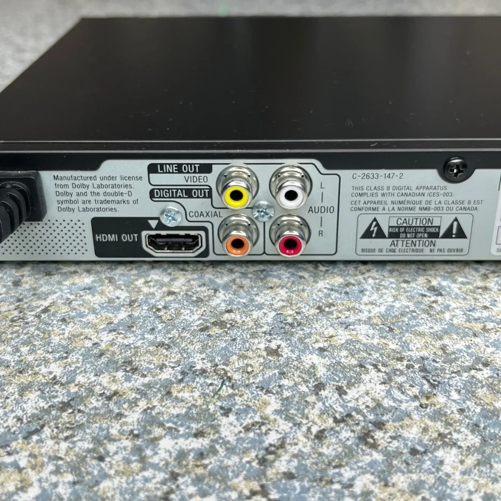Sony dvp sr510h